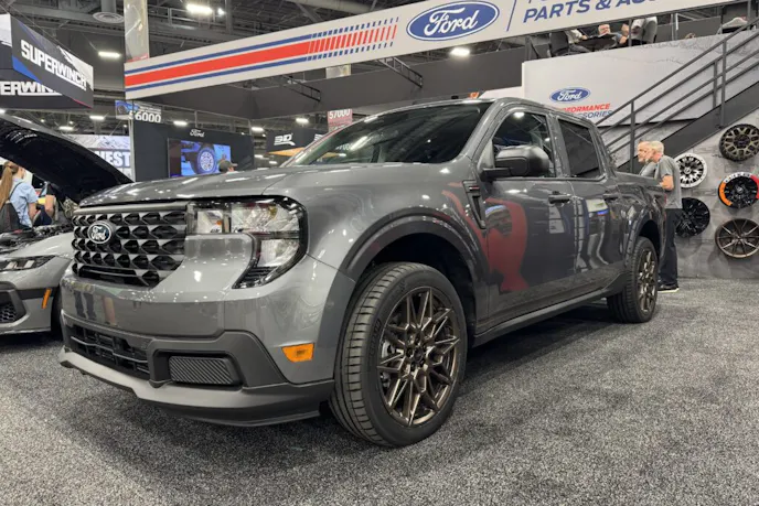 Actual Picture of Ford Maverick 300T During SEMA 2025 Event