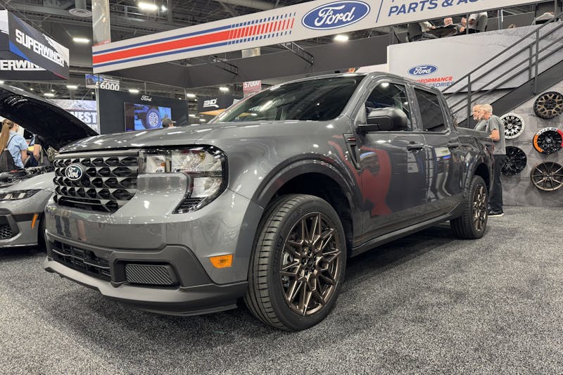 Actual Picture of Ford Maverick 300T During SEMA 2025 Event