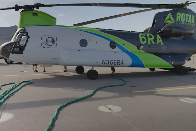 CH-47 Chinook Helicopter