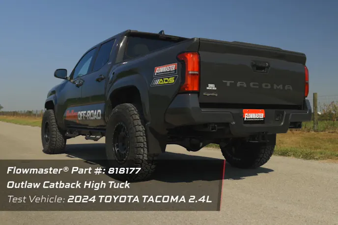 Flowmaster's High-Clearance Extreme Cat-back Exhaust System for Tacomas