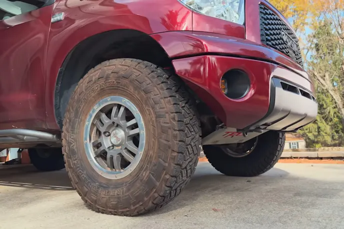 17-inch TRD Rock Warrior wheels