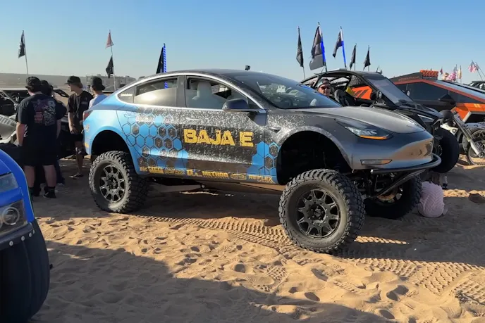 World's First Tesla Monster Truck