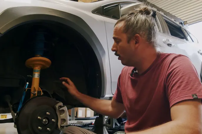 Crosstek full suspension kit installation process