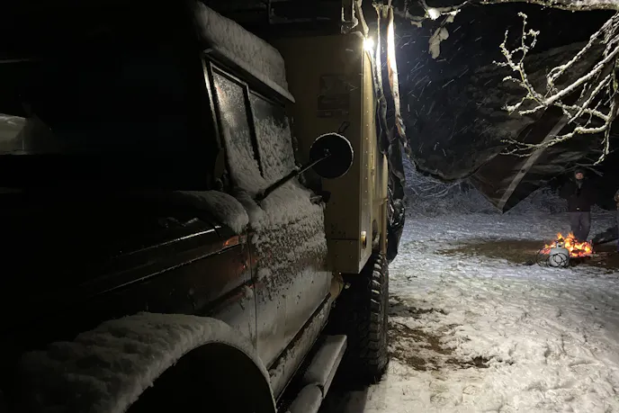 This Incredible 1967 Kaiser M715 Rocks A 6.5L Diesel, CUCV Service Bed, And 40s