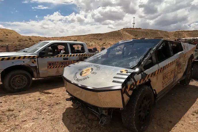 f-150 and Cybertruck