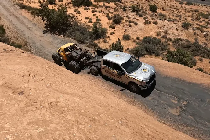 WhistlinDiesel’s Cybertruck In Moab (3)