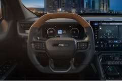 The 2026 Jeep® Recon interior blends rugged utility with refined, all-electric comfort.