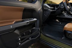 The 2026 Jeep® Recon interior blends rugged utility with refined, all-electric comfort.