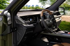The 2026 Jeep® Recon interior blends rugged utility with refined, all-electric comfort.