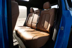 The 2026 Jeep® Recon interior blends rugged utility with refined, all-electric comfort.