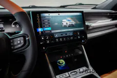 The 2026 Jeep® Recon interior blends rugged utility with refined, all-electric comfort.