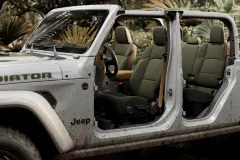 The 2027 Jeep® Wrangler and Gladiator Sarge deliver an unmistakable tribute to Jeep brand military heritage, fusing 1941 roots with modern capability, craftsmanship and refinement.
