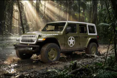 The 2027 Jeep® Wrangler and Gladiator Sarge deliver an unmistakable tribute to Jeep brand military heritage, fusing 1941 roots with modern capability, craftsmanship and refinement.