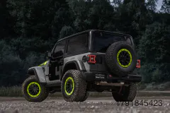 The 2027 Jeep® Wrangler Switchback, the 12th and final release in the Jeep brand’s Twelve 4 Twelve series, brings a bold new expression of Wrangler personalization to life with contrasting hood-and-door combinations, striking graphics and signature Gecko accents. Switchback culminates a yearlong celebration of Wrangler heritage, design, freedom and legendary 4x4 capability.